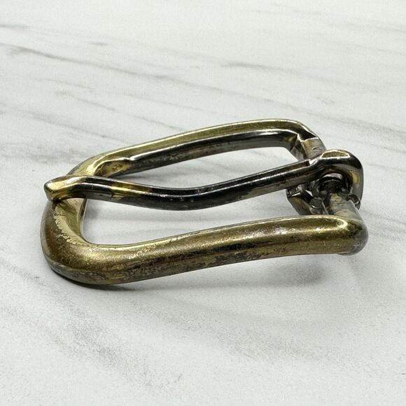 Rounded Simple Basic Belt Buckle - Picture 4 of 7